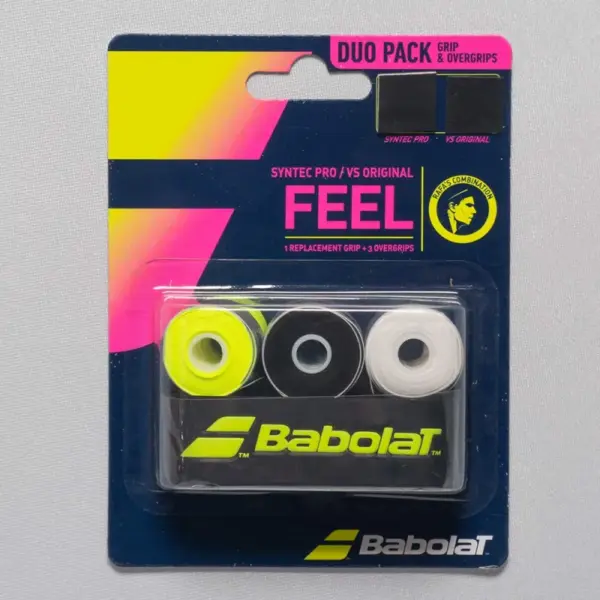 Babolat Syntec Pro + VS Original Grip Combo Pack - Image 2