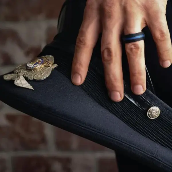QALO Thin Line Ring Men's - Image 3
