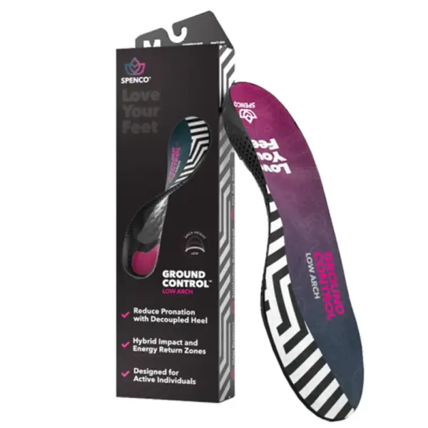 Spenco Ground Control Low Arch Insoles - Image 2