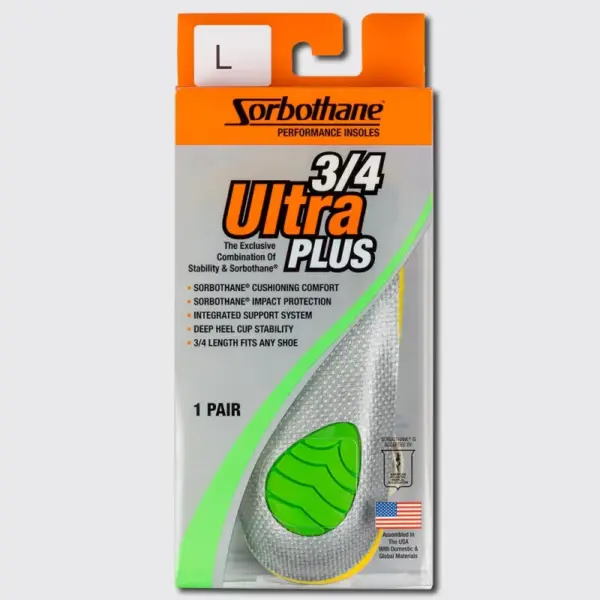 Sorbothane 3/4 Ultra Plus Stability Insole - Image 2