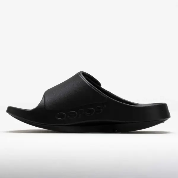 OOFOS OOahh Sport Flex Men's Matte Black - Image 3