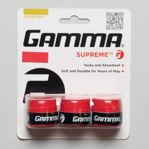 Gamma Supreme Overgrip 3 Pack - Image 3