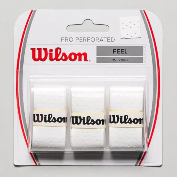 Wilson Pro Overgrip Perforated 3 Pack - Image 3