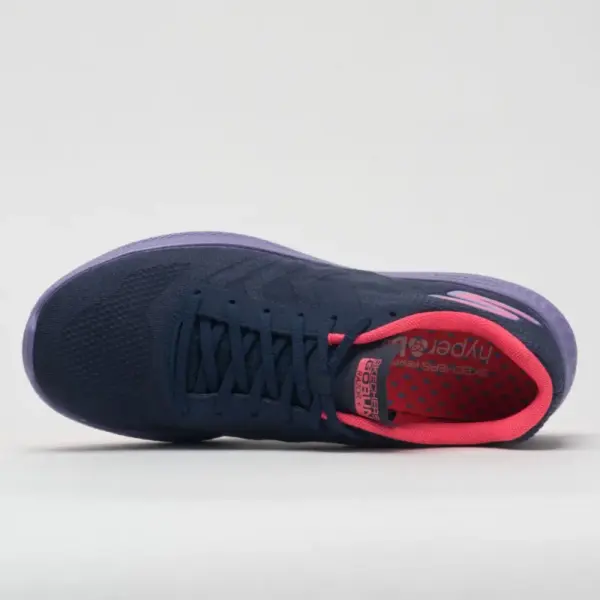 Skechers GOrun Razor+ Women's Navy/Purple/Neon Pink - Image 3