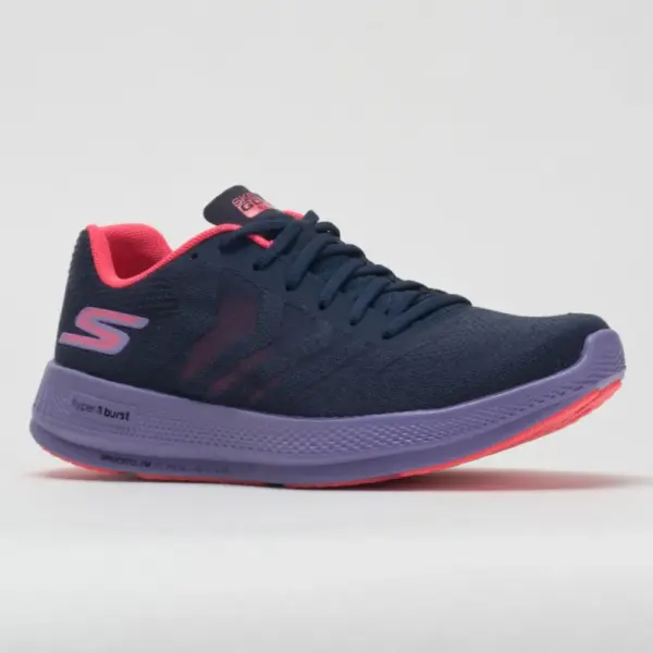 Skechers GOrun Razor+ Women's Navy/Purple/Neon Pink - Image 5