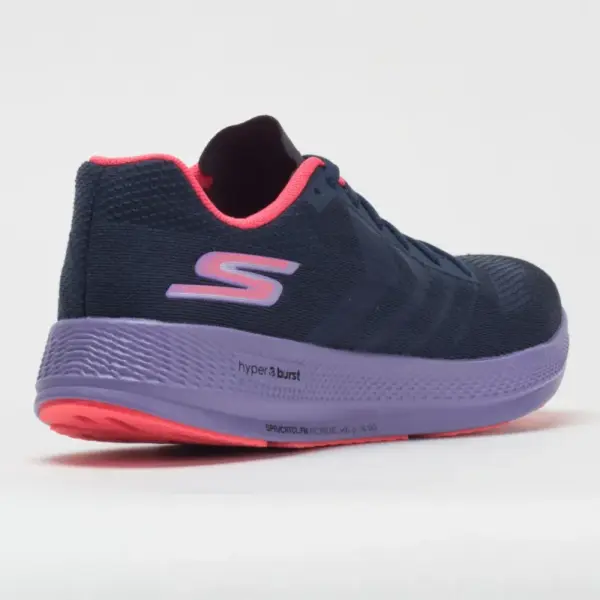 Skechers GOrun Razor+ Women's Navy/Purple/Neon Pink - Image 6
