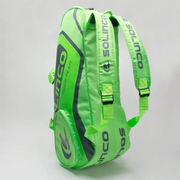 Solinco Tour 6-Pack Racquet Bag Neon Green - Image 3