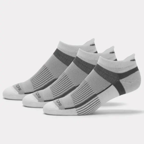 Saucony Inferno Ultralight No Show Socks 3 Pack - Image 3