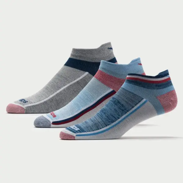Saucony Inferno Ultralight No Show Socks 3 Pack - Image 5