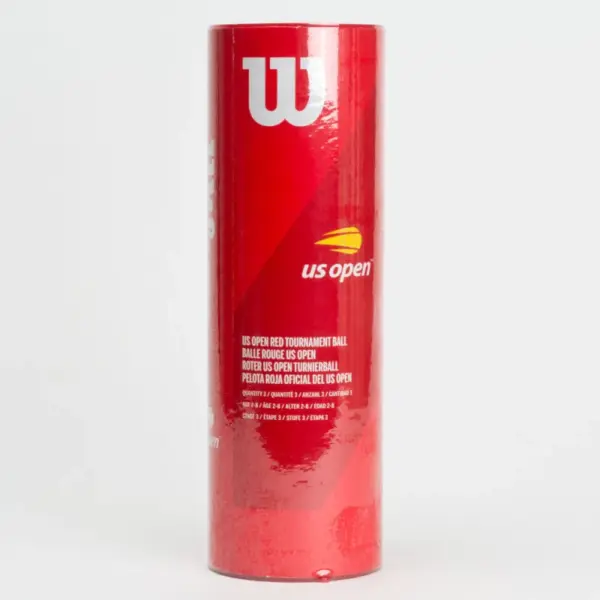 Wilson US Open Tournament Red Ball 24 Cans - Image 2