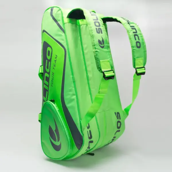 Solinco Tour 15-Pack Racquet Bag Neon Green - Image 3