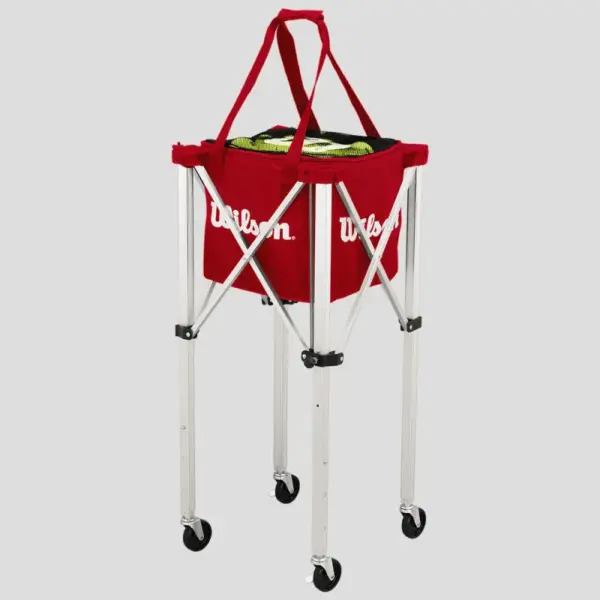 Wilson Tennis Teaching Cart with Red Bag - Image 3