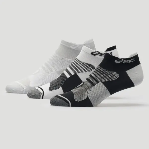 ASICS Quick Lyte Plus No Show Tab Socks 3 Pack Men's - Image 4